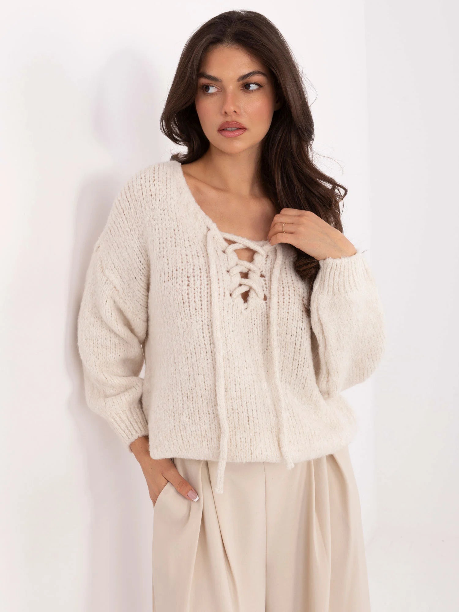 Cozy Knit Sweater — Calm & Romantic